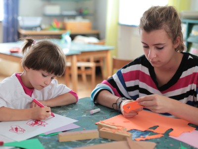 Bild in der Kinderbetreuung